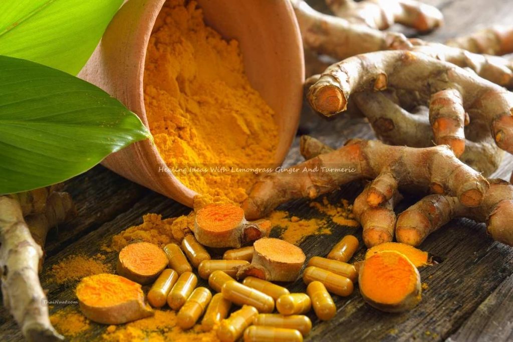 Healing Ideas With Lemongrass Ginger And Turmeric